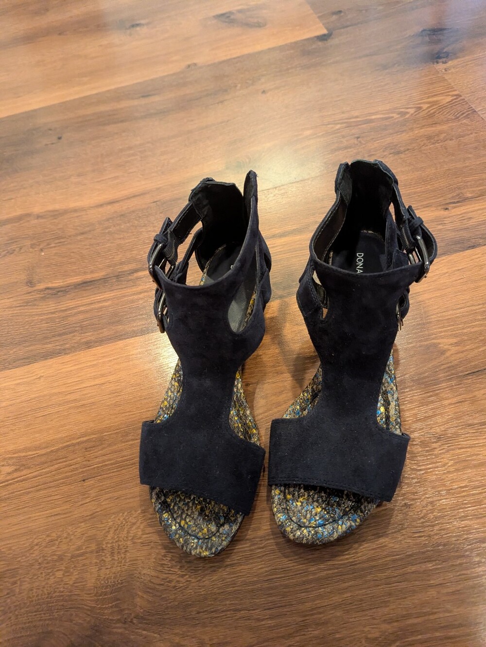 Navy Donald/Pilner Sandals